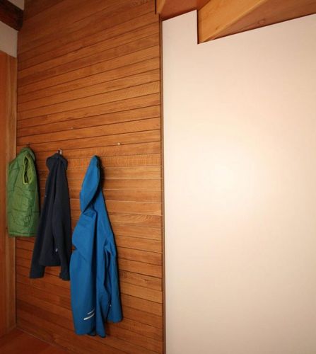 Garderobe mit variablen Haken