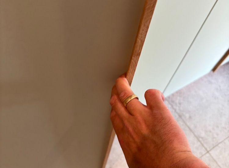 Garderobe mit Linoleum und Eiche