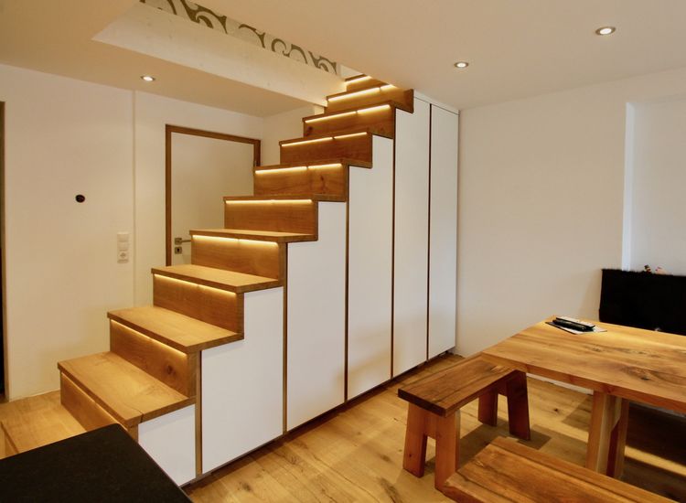 Einrichtung Dachgeschoss Wohnung